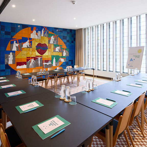 Magdas HOTEL Vienna City Seminarraum Stephanus Setup c Johannes Hloch 3